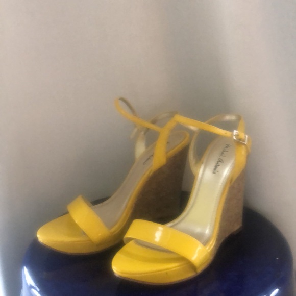 Wedge platform cork summer spring wedding shower buckle sandal Easter Passover - Picture 8 of 11